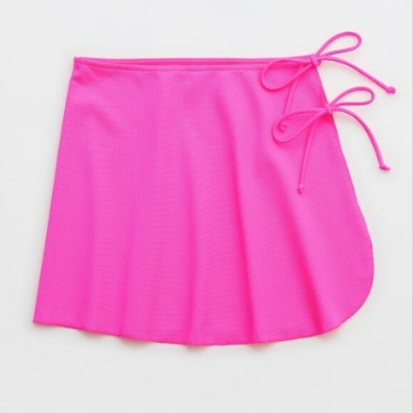 aerie shine pique swim sarong - Picture 1 of 4